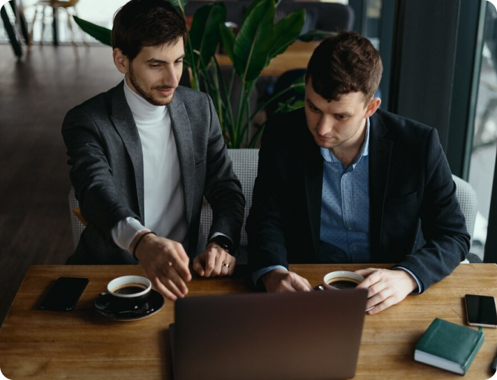Ecommerce consultants reviewing digital strategy