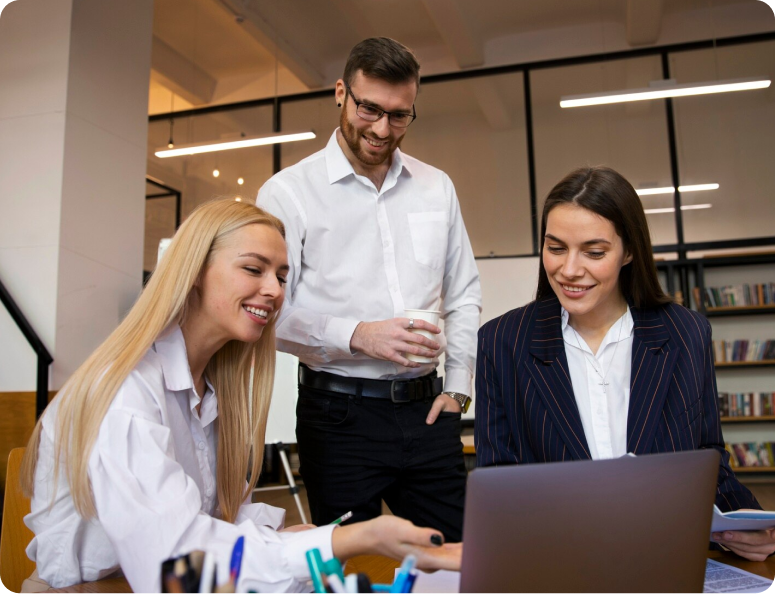 Solutionara consultants working with enterprise clients